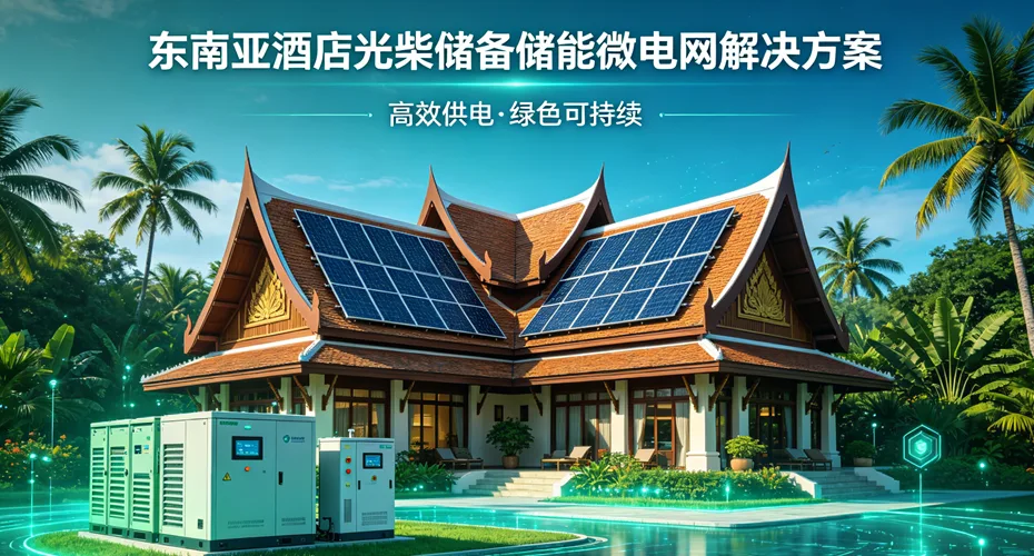 Off-grid BESS microgrid project photo